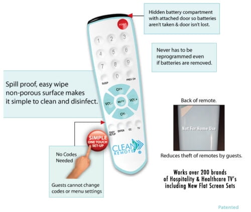 CLEAN REMOTE CR1 Universal TV Remote Control FREE SHIPPING NEW!!! Pack Of 25 CLEAN REMOTE CR1 Universal TV Remote Control FREE SHIPPING NEW!!! Pack Of 25