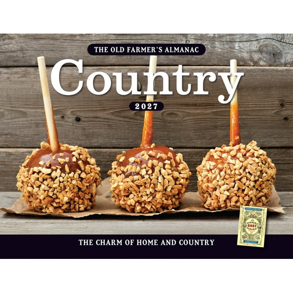The 2027 Old Farmer's Almanac Country Wall Calendar, (Paperback)