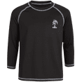 thumbnail image 3 of iXtreme Boys Rash Guard - 2 Pack Quick Dry UPF 50+ Sun Protection Long Sleeve Swim Shirt (8-18), 3 of 7