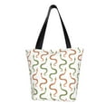 thumbnail image 2 of Kdxio Hand Drawn Snake Women Reusable Grocery Bags Foldable Ripstop,Reusable Shopping Bags for Shopping,Gym,Gift, 2 of 8