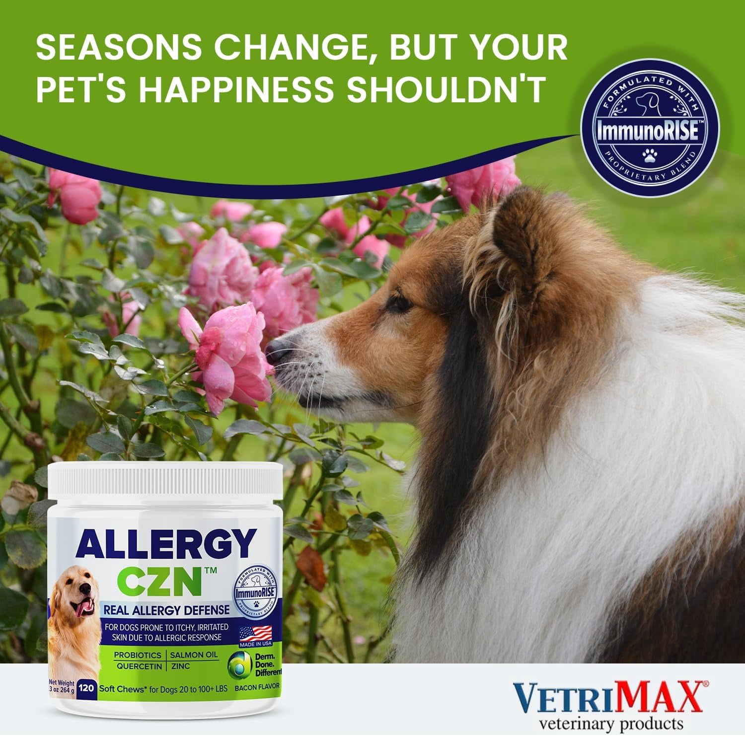 Allergy CZN™ Allergy Defense Soft Chews for Dogs 20 lbs and Up (120ct)
