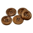 thumbnail image 1 of UPGRATOR 10Set Buttons for Crafting Natural Wood for Sewing and Knitting, 1 of 8