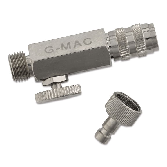 Grex Airbrush Quick Connect - Micro Air Control Valve Set, G-MAC