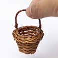 thumbnail image 3 of Gwong Juguete 1/6 Casa de muñecas A Hecho A Mano Accesorios DIY Mini Rattan Cesta Miniatura Paisaje Gwong 30006879, 3 of 6
