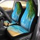 thumbnail image 1 of Juego de 2 fundas para asientos de coche ABPHQTO Ocean Beach Espuma Universal, 1 of 4