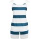 thumbnail image 3 of Txlixc vestidos para mujer sin mangas verano 2022 estampado a rayas vestidos casuales para mujer con bolsillo cuello en V cintura chaleco suelto Txlixc  Casual, 3 of 5