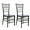Black, variant on Gold ToughResin Mono-Frame Chiavari Chair by Chivari, 2 Chair Bundle by Chivari