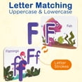thumbnail image 3 of BenBen Alphabet Flash Cards for Toddlers 3-5 Years, Montessori ABC Learning Toys, Matching Puzzles, 3 of 9