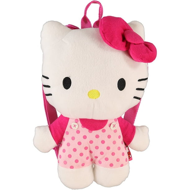 Hello Kitty Plush Backpack Hello Kitty Pink Dot Soft Doll Toys