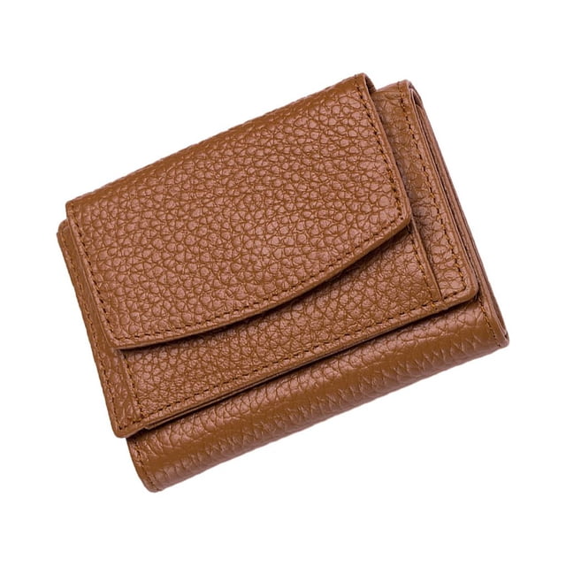 Carteras de moda Qarigey para mujer Mini cartera extranjera de bolsillo caqui