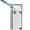Silver, variant on Portable Rocker Metal Lighter, Jet Torch Lighter, Refillable Lighters for Men Christmas Candles Thanksgiving(No Butane Fuel) (Black)