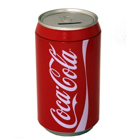 - Tin Box Company Coke Large Can Bank