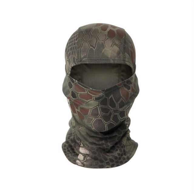 1 Pce Cagoule Camouflage Tactique Masque Intégral Extérieur Randonnée Moto Cyclisme Cache-Cou Vélo