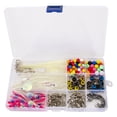 thumbnail image 2 of Juego De Accesorios De Pesca Conector de cebo blando de pulpo, 226 Uds., rodamiento, rodillo giratorio, accesorios de pesca en el mar Ndcxsfigh Para Estrenar, 2 of 3