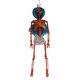 thumbnail image 1 of De Calaveras de Halloween con decoraciones de esqueletos de corona para exteriores, interiores, cementerios, casas embrujadas, escenas de fiesta, decoración colgante, 1 of 2