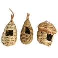 thumbnail image 2 of Hand Woven Bird House,  Heat Dissipation 3Pcs Hummingbird House  For Pearl Bird, 2 of 8