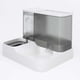 thumbnail image 1 of Dispensador de comida y agua para mascotas 2 en 1, alimentador automático de mascotas con ventana transparente de gran capacidad para perros y gatos, 1 of 8