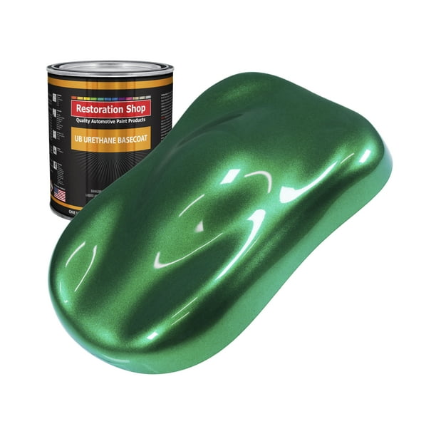 Emerald Green Metallic 1 Quart URETHANE BASECOAT Car Auto Body Paint