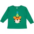 thumbnail image 3 of Inktastic Tiger Zoo Birthday Boys or Girls Long Sleeve Toddler T-Shirt, 3 of 5