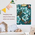thumbnail image 6 of FMSHPON BranchSpring Flower Butterfly Clipboard Hardboard Wood Nursing Clip Board and Pull for Standard A4 Letter 13x9 inches, 6 of 7