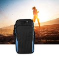 thumbnail image 1 of Bolsa para brazalete de teléfono, bolsa para muñeca, soporte para teléfono, soporte para teléfono móvil Unisex, bolsa para brazaletes de gimnasio, Azul Hugo Brazalete de teléfono, 1 of 10