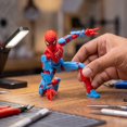 thumbnail image 6 of Superhero‑Graphic Poseable Action Figure, Multi‑Articulated Joint Model Kit, Self‑Assembly Collectible Figurine for Desktop Display & Hobby Collection, 6 of 6