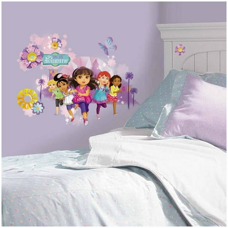 Dora and Friends Peel and Stick Wall Graphix Giant Wall Decals