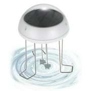 Solar Water Wiggler For Bird Bath Solar Powered Water Agitator With Battery Backup