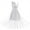 White, variant on Girls Sequin Dress One Shoulder Birthday Party Prom Dresses Sparkly Pageant Graduation Dresses