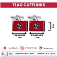 thumbnail image 2 of Cufflinks - State Flag Tennessee - USA | Men's Dress Shirt Accessories, French Cuff Fasteners, Collectible Keepsake, 2 of 9