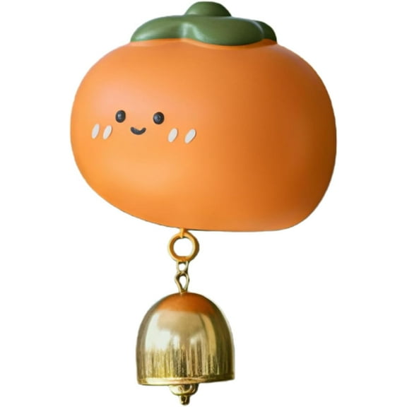 Magnetic Door Alert Bell - Decorative Brass Chime with Strong Magnet for Refrigerator,Cute Farmhouse Style Home Entrance Notification(1pcs-L)