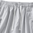 thumbnail image 6 of Aimik Men's Straight Casual Pants Dual Side Pockets Drawstring Relaxed Trousers Lightweight Soft Bottoms for Everyday Use, 6 of 6