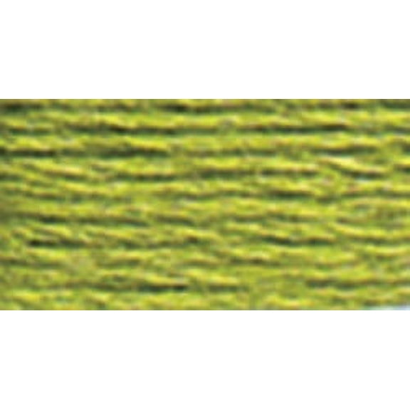 DMC Pearl Cotton Ball Size 8 87yd-Very Light Avocado Green