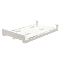 NICEXMAS Can Organizer for Refrigerator Can Holder White HIPS 1Set