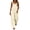 422#Beige, variant on Linen Overalls for Women Loose Fit Straps Bib Jumpsuits Square Neck Wide Leg Gardening Overalls w/Pockets Black XL