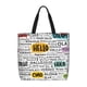 thumbnail image 1 of Easygdp Hello Bolsa Tote para Mujer, Bolso de Hombro para Trabajo, Playa, Viajes, Compras y Supermercado, 1 of 7