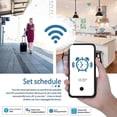thumbnail image 5 of 1-5X Aubess Tuya 16A WIFI Smart Plug Power Monitor Wireless Remote Timer Plug Via Smart Life Support Alexa Google Home Alice, 5 of 5
