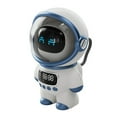 thumbnail image 3 of Altavoz Astronauta con Inteligencia Artificial, Voz Inteligente, Bluetooth, Reloj, Luz Nocturna Pequeña, Regalo de Cumpleaños, Blanco, 3 of 11