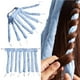 thumbnail image 3 of Minnieouse Varilla rizadora sin calor, diadema, rodillo de pelo largo mediano, dormitorio, peluquero, herramienta de peluquería para dormir para Cuidado del cabello Azul, 3 of 6