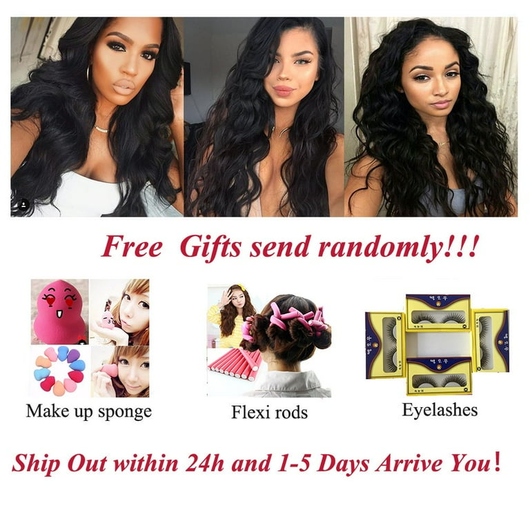 3 bundles clearance with lace frontal
