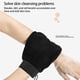thumbnail image 3 of Bewildely 2 uds guantes de baño guante de baño exfoliante guante de masaje Facial frotamiento eliminación de piel muerta accesorios de Juegos de accesorios de baño Rosa, 3 of 6