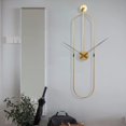 thumbnail image 3 of Reloj de Pared Metálico Creativo, Funciona con Pilas, Ideal para Lofts, Oficinas Y Hogares., 3 of 9