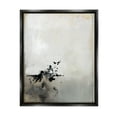 thumbnail image 5 of Stupell Industries Minimal Neutral Abstract Painting Black Splatter Jet Black Framed Floating Canvas Wall Art, 16x20, by Victoria Barnes, 5 of 5
