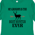 thumbnail image 4 of Inktastic Deer Hunting Grandpa Best Hunter Ever Boys Long Sleeve Toddler T-Shirt, 4 of 5