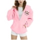 thumbnail image 2 of Sudadera deportiva informal con estampado degradado para niños y niñas, cuello redondo, manga larga, poliéster, 2 of 6