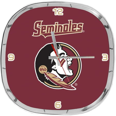Florida State Seminoles Desk Clock - Florida State Chrome Clock- Fl St Seminoles