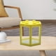 thumbnail image 4 of Acuario apilable Betta pecera decorativa Mini caja de pesca escritorio para caja de Oficina Decoración de de té Amarillo cuadrado, 4 of 8