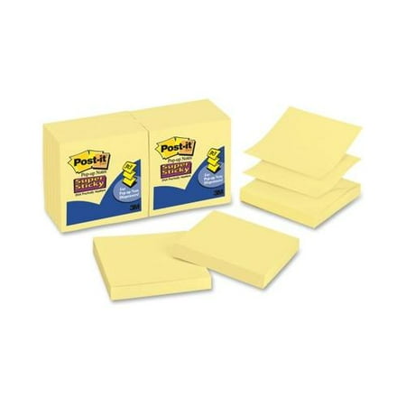 - Post-it Super Sticky Pop-up Note Refill MMMR33012SSCY