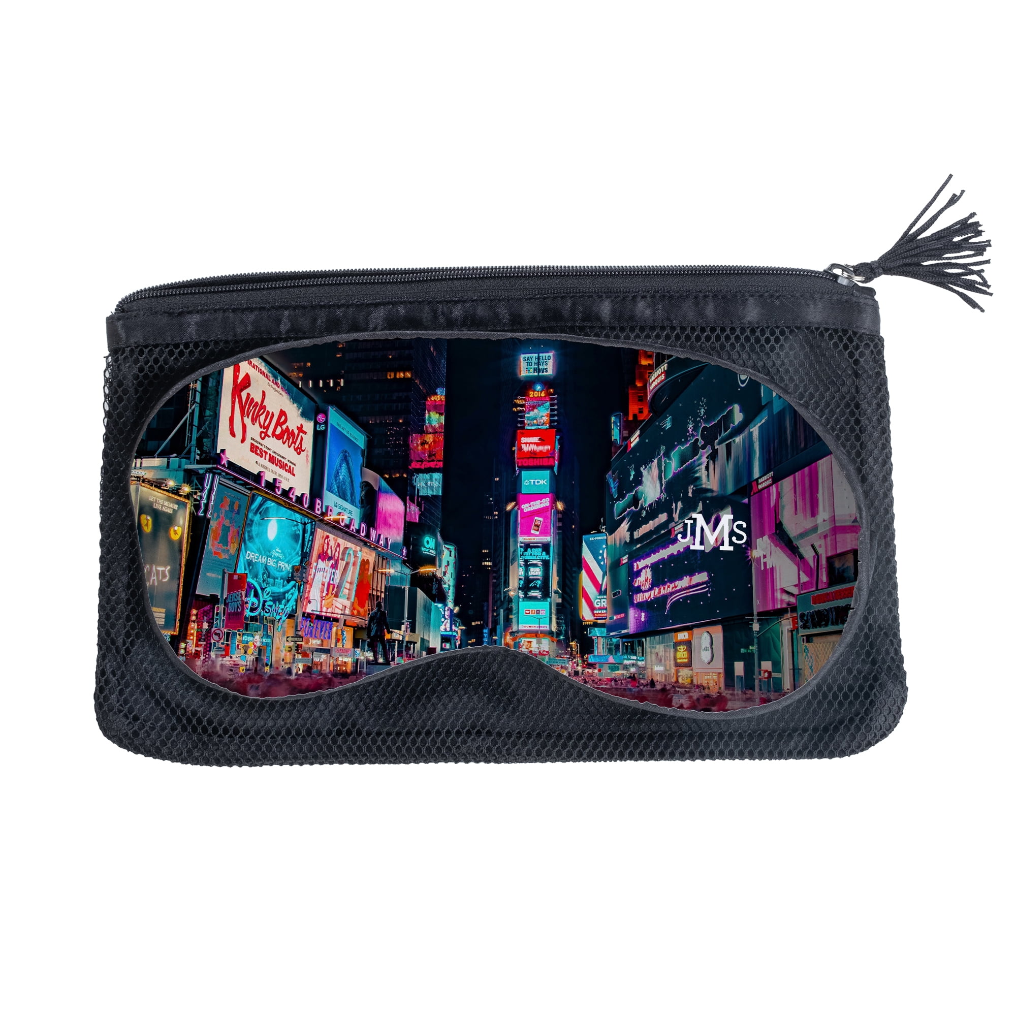 Travel Eye Mask - 10.5x7.5, With Carrying Pouch, Walmart Custom, Polyester, Unisex, Adult, Teen, Tween, Unisex