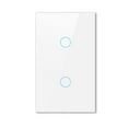 thumbnail image 3 of yingyy US Smart Home WiFi Tuya Touch Switch 433.92MHz RF APP Remote Control Sensor Switches Replacement Intelligent Office Hotel TYPE2 NO2, 3 of 6
